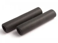 Kierownice rowerowe - CLARKS Chwyty kierownicy CLARK'S CS-004 130mm silikonowe czarne A-CLA-CS-004-BLACK - miniaturka - grafika 1