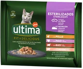 Mokra karma dla kotów - Affinity Ultima Megapakiet Ultima Cat Sterilized, 96 x 85 g - Kurczak i łosoś - miniaturka - grafika 1