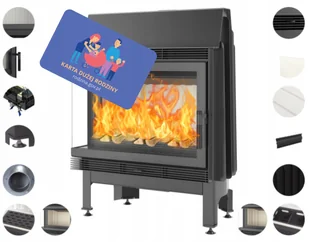 Kratki.pl Marek Bal Kominek powietrzny stalowy BLANKA lewy BS 11 kW 180 BLANKA/670/570/L/BS - Kominki wolnostojące Kratki.pl Marek Bal Kominek powietrzny stalowy BLANKA lewy BS 11 kW 180 BLANKA/670/570/L/BS - Kominki wolnostojące - miniaturka - grafika 5