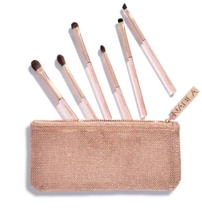 Nabla Cosmetics Nabla Denude 2019 Denude Eye Brush Set Zestaw 6 pędzli 1234621334 - Pędzle do makijażu - miniaturka - grafika 2