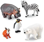 Akcesoria do gier planszowych - Learning Resources duże Zoo zwierząt, LER0788 - miniaturka - grafika 1