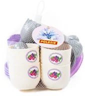 Zabawki AGD - Polesie Polesie 80196 Zestaw naczyń  "Gosposia" na 4 osoby 28 elementów w siatce (E2) - miniaturka - grafika 1