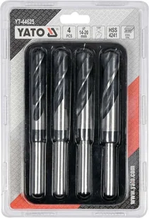 Yato KOMPLET WIERTEŁ DO METALU 4SZT 14-20MM - Wiertła - miniaturka - grafika 3