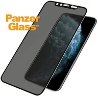 Szkła hartowane na telefon - PanzerGlass Szkło ochronne Edge to Edge Privacy dla iPhone X/Xs/11 Pro czarne Swarovski CamSlider P2680) - miniaturka - grafika 1