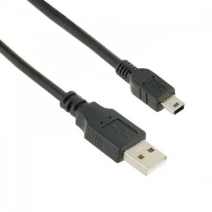 4world Kabel mini USB 1.8m czarny transfer ładowanie (07882-OEM) - Kable USB - miniaturka - grafika 2