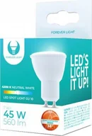 Żarówki LED - Forever Light ŻARÓWKA LED GU10 7W 38° biała neutralna wąski kąt RTV003597 - miniaturka - grafika 1