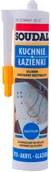 Silikony - Soudal Silikon neutralny sanitarny 280 ml bezbarwny - miniaturka - grafika 1
