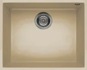 Zlewozmywaki - Elleci QUADRA 105 BSO champagne K95 KERATEK PLUS (LKQ10595BSO) - miniaturka - grafika 1