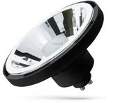 Systemy inteligentnych domów - Spectrum Spectrumsmart LED AR111 10W GU10 SMD 230V BLACK 30st CCT+DIMM Wi-Fi/BT SMART WOJ+14513 - miniaturka - grafika 1