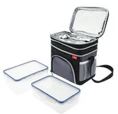 Torby termiczne - Torba termiczna JATA 954 Czarna/Szara - miniaturka - grafika 1