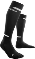 Ściągacze i opaski sportowe - CEP The Run Tall Socks Men, czarny III | Calf 32-38cm 2022 Skarpetki kompresyjne WP305R2 - miniaturka - grafika 1