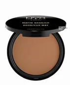 Bronzery i konturowanie twarzy - Nyx professional makeup NYX Professional Makeup - MATTE BRONZER POWDER - Matowy puder brązujący - 03 - MEDIUM - miniaturka - grafika 1