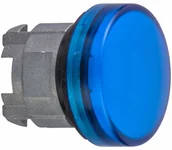 Pozostałe oświetlenie - Schneider Lampka-sygnalizacyjna-niebieska-żarówka-BA-9s-metalowa-typowa ZB4BV06 - miniaturka - grafika 1