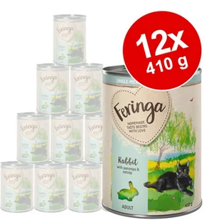 Feringa Single Meat Menu 12 x 410 g Kurczak z dynią i kocimiętką - Mokra karma dla kotów - miniaturka - grafika 2