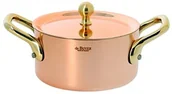 Rondle - De Buyer 6447.10 garnek, miedź, brązowy, 22,6 x 21 x 9,2 cm 644710 - miniaturka - grafika 1