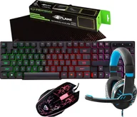 Zestawy myszka + klawiatura - ART AK-49 + Słuchawki + Podkładka KLART AK-49 KLART AK-49 - miniaturka - grafika 1