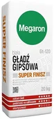 Gipsy i gładzie gipsowe - Megaron Gładź gipsowa biała Gt-120 Super Finisz 20 kg - miniaturka - grafika 1