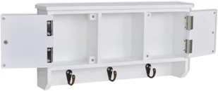 Wisząca szafka na klucze i akcesoria z drzwiczkami - Szafki łazienkowe - miniaturka - grafika 4