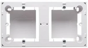 Kontakt Kontakt_Simon Puszka natynkowa płytka (31mm) podwójna biały MPN2/11 - Wyłączniki światła i elektryczne - miniaturka - grafika 6