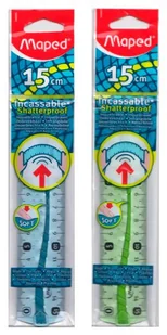 Maped linijka niełamliwa, 15 cm - Linijki, ekierki - miniaturka - grafika 3