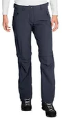 Spodnie narciarskie - Vaude Farley Zip Off elastyczne spodnie damskie z odpinanymi nogawkami, niebieski, 38 40144-750-38 - miniaturka - grafika 1