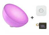 Systemy inteligentnych domów - Philips Hue Philips Hue Lampa przenośna Go z mostkiem + JBL GO 3 - miniaturka - grafika 1