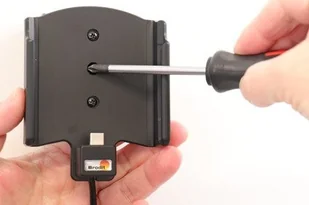 Brodit AB Uchwyt do Samsung Galaxy S10+ z wbudowanym kablem USB oraz ładowarką samochodową 721116 - Uchwyty samochodowe do telefonów - miniaturka - grafika 7