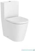 Miski WC - Roca Inspira Round Rimless miska do kompaktu biała matowa A342529620 - miniaturka - grafika 1