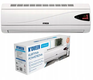 Kurtyna Powietrzna grzewcza grzejnik Pilot 2000W - Kurtyny powietrzne - miniaturka - grafika 2