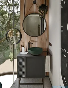 Massi Umywalka nablatowa MOLIS GREEN 38x38x13,6 cm MSU-0013-GR - Umywalki - miniaturka - grafika 6