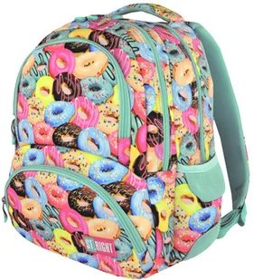 St. Majewski Plecak 17" 4 komory BP7 Donuts St.Right 712595 - Plecaki - miniaturka - grafika 6