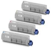 Tonery oryginalne - OKI Komplet tonerów CMYK C610 6k 8k) 628 - miniaturka - grafika 1