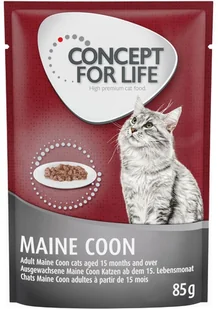 Concept for Life Concept for Life Maine Coon Adult, ragout - 12 x 85 g - Mokra karma dla kotów Concept for Life Concept for Life Maine Coon Adult, ragout - 12 x 85 g - Mokra karma dla kotów - miniaturka - grafika 2