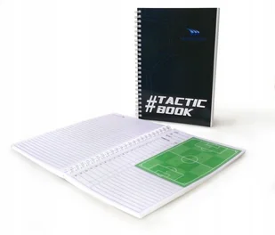 Zeszyt Notes Trenera Tactic Book A5 100 Kartek - Piłka nożna - miniaturka - grafika 2