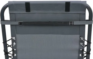 vidaXL vidaXL Poduszka zagłówek na krzesło, szara, 40x7,5x15 cm, textilene - Poduszki na krzesła - miniaturka - grafika 3