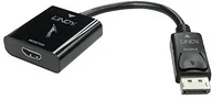 Adaptery i przejściówki - Lindy 1.2 DisplayPort na HDMI 4 K 60 HZ Active Adapter 41068 - miniaturka - grafika 1