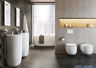 Roca ROCA TEMPO SZCZOTKA WC METALOWA STOJĄCA A817038001 - Umywalki - miniaturka - grafika 4