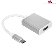 Adaptery i przejściówki - Maclean Adapter USB-C HDMI metalowa obudow MCTV-841 - miniaturka - grafika 1
