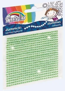 KW Trade Fiorello, diamenciki samoprzylepne, zielone - Scrapbooking - miniaturka - grafika 3