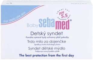 Sebamed Baby Cleansing Bar mydło dla dzieci 100g - Kosmetyki kąpielowe dla dzieci - miniaturka - grafika 2