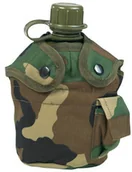 Survival - akcesoria - Mil-Tec NIEMCY Manierka US STYLE CANTEEN AND CUP WOODLAND (14506020) 14506020 - miniaturka - grafika 1