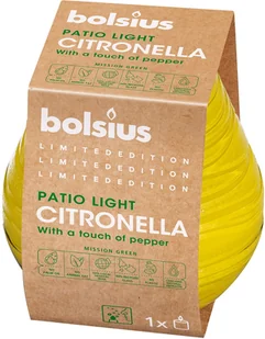 Bolsius Świeca w szkle Patiolight Divine Earth 94/91 Żółta) oficjalny sklep internetowy YORK patiolight-divine-earth - Świece - miniaturka - grafika 2