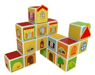 Geomag GEOMAG MAGICUBE Zamki i Domy 3+ 871772001447 - Klocki - miniaturka - grafika 7