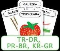 KOMLOGO Karty Logopedyczny Piotruś Część XIV głoski TR-DR PR-BR KR-GR - Bajki Disneya - miniaturka - grafika 3