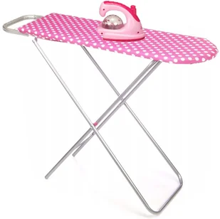 Duży Zestaw Deska Prasowania Żelazko Z Żelazkiem - Zabawki AGD - miniaturka - grafika 3