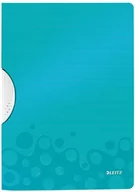 Artykuły biurowe - Leitz Skoroszyt WOW z Klipsem Turkusowy 41850051 - miniaturka - grafika 1