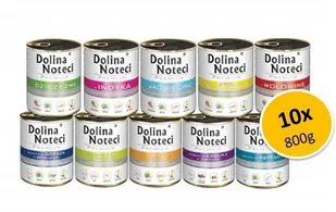 Dolina Noteci Premium Mix 10x800g bez kurczaka - Mokra karma dla psów - miniaturka - grafika 10