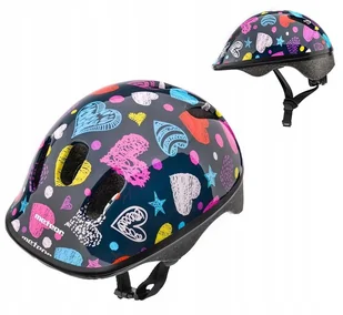 Meteor Regulowany Kask Rowerowy Dziecięcy 48-52 cm - Kaski rowerowe - miniaturka - grafika 9