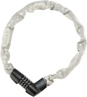 Zabezpieczenia do roweru - Abus Tresor 1385/75 Łańcuch rowerowy z zamkiem, szary/biały 2022 Zabezpieczenia rowerowe 88010 - miniaturka - grafika 1