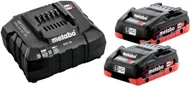 Akumulatory do elektronarzędzi - Metabo Zestaw zasilający 2 X LIHD 4,0 AH (685191000) Black Edition 685191000 - miniaturka - grafika 1